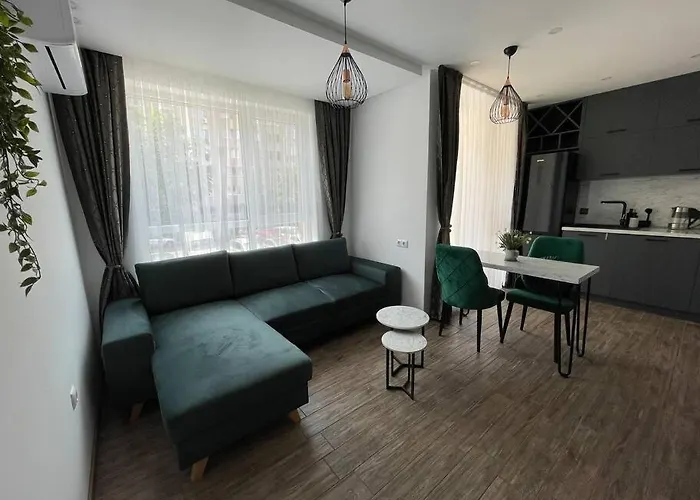 зелено студио Appartement Burgas Stad